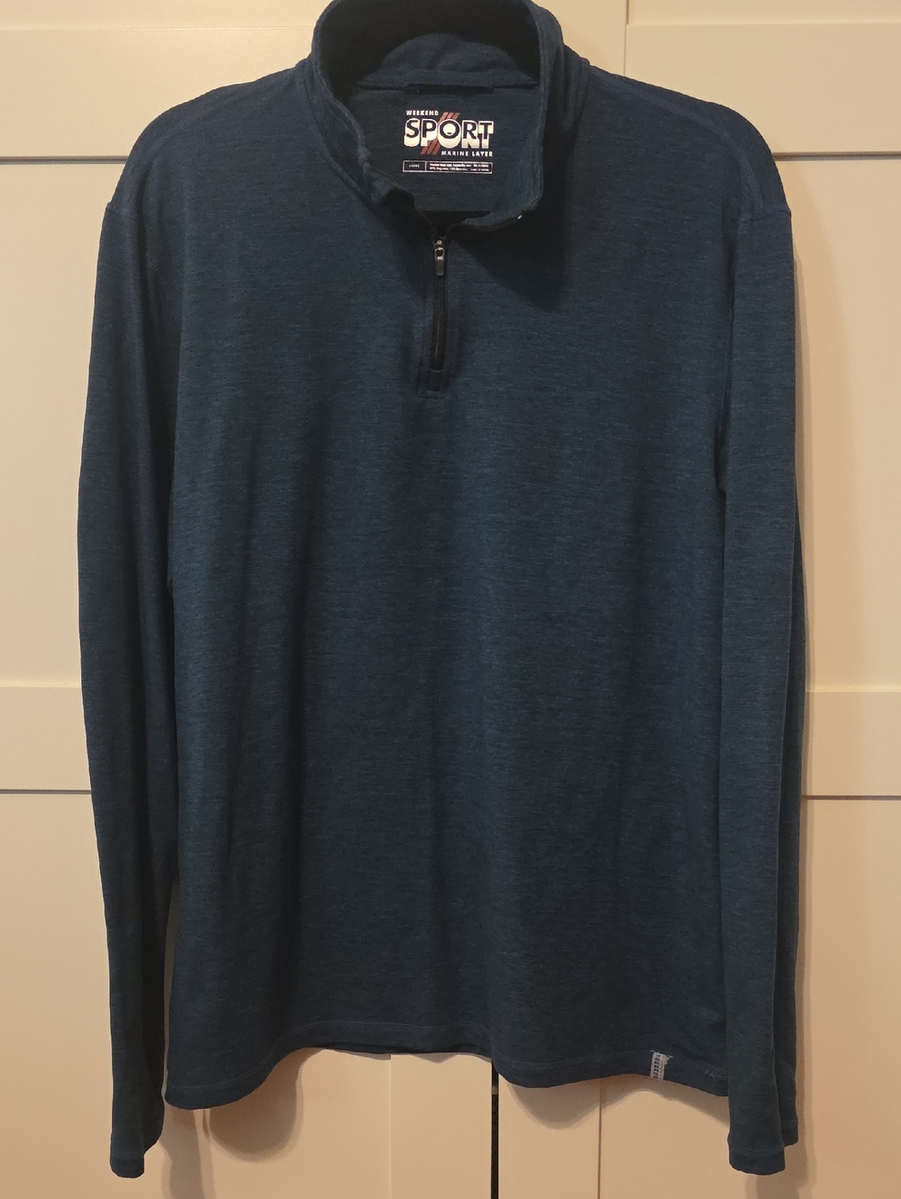 Marine Layer Men's Re- Spun Sport Quarter Zip